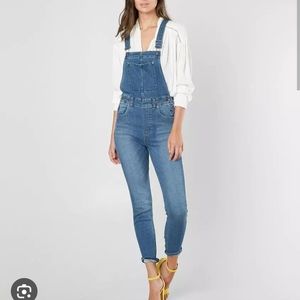Free People We the free denim overalls size 25